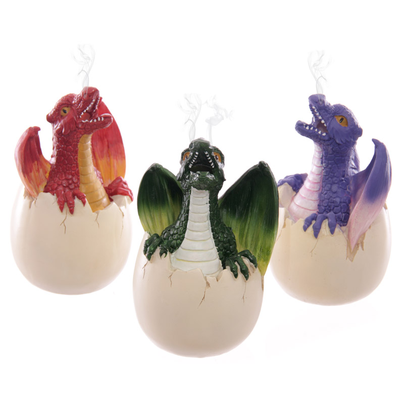 Hatching Dragon Incense Cone Burner