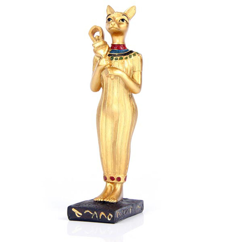 Gold Statuette of Bast