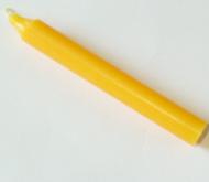 Small Spell Candle - Yellow - Click Image to Close